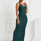 Scoop Neck Wide Strap Maxi Dress