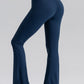 High Waist Slit Pocketed Active Pants