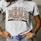 Full Size Letter Graphic Round Neck Short Sleeve T-Shirt