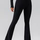 High Waist Slit Pocketed Active Pants