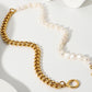 Dream Life Pearl Chunky Chain Necklace