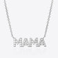 MAMA Zircon 925 Sterling Silver Necklace