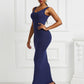 Scoop Neck Wide Strap Maxi Dress