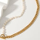 Dream Life Pearl Chunky Chain Necklace