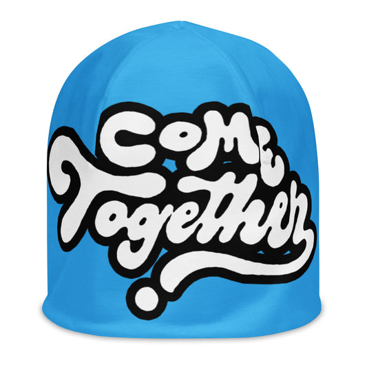 ONE LOVE Come Together vibrant blue Beanie