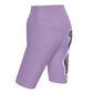 TOXIK light and dark purple Biker Shorts