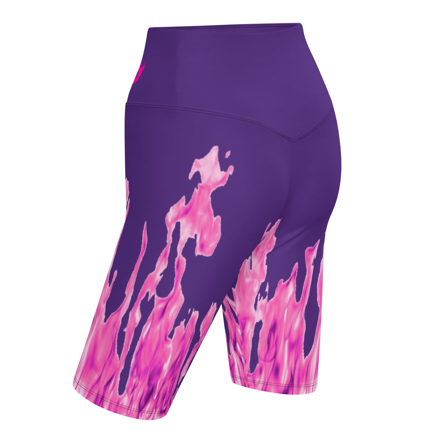 UNLIMITED it’s lit purple n pink Biker Shorts