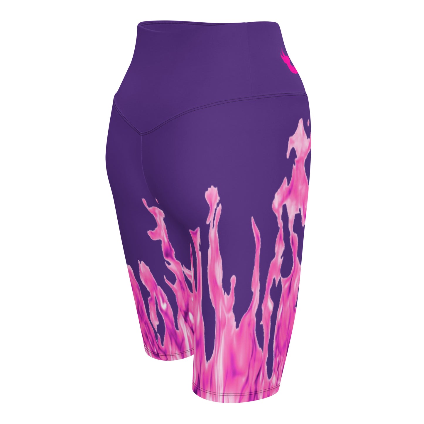 UNLIMITED it’s lit purple n pink Biker Shorts