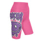 TOXIK pink n purple Biker Shorts