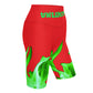 UNLIMITED it’s lit red n lime Biker Shorts