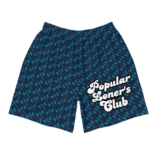 POPULAR LONER CLUB dragonfly Men's Athletic Shorts