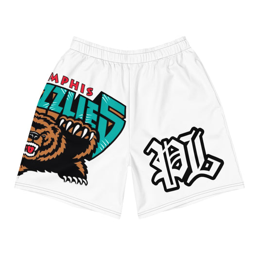 POPULAR LONER GRIZZLIES white Men's Shorts