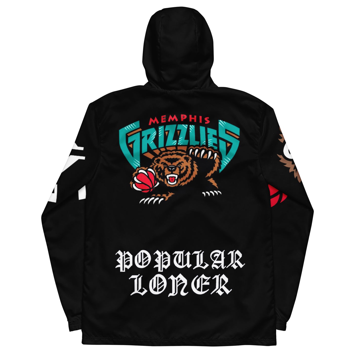 POPULAR LONER Memphis Grizzlies Men’s windbreaker