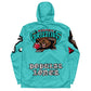 POPULAR LONER Grizzlies Turquoise Men’s windbreaker