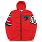 POPULAR LONER Grizzlies red Men’s windbreaker