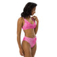 DESSINER pink candy high-waisted bikini