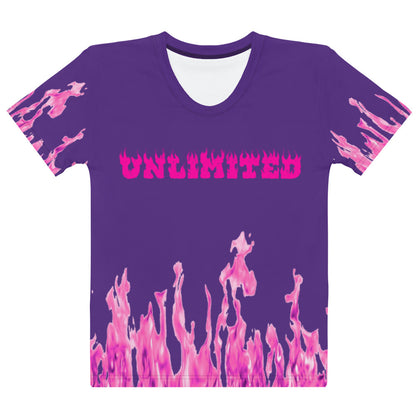 UNLIMITED it’s lit purple n pink Women's T-shirt