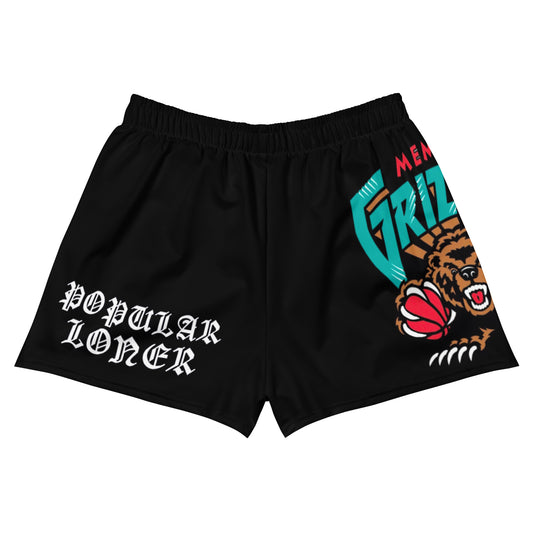 POPULAR LONER Memphis Grizzlies Women’s Recycled Athletic Shorts