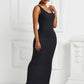 Scoop Neck Wide Strap Maxi Dress