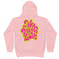 ONE LOVE Come Together ( lime n pink ) Kids Hoodie