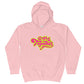 ONE LOVE Come Together ( lime n pink ) Kids Hoodie