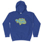 ONE LOVE Come Together ( yellow n blue ) Kids Hoodie