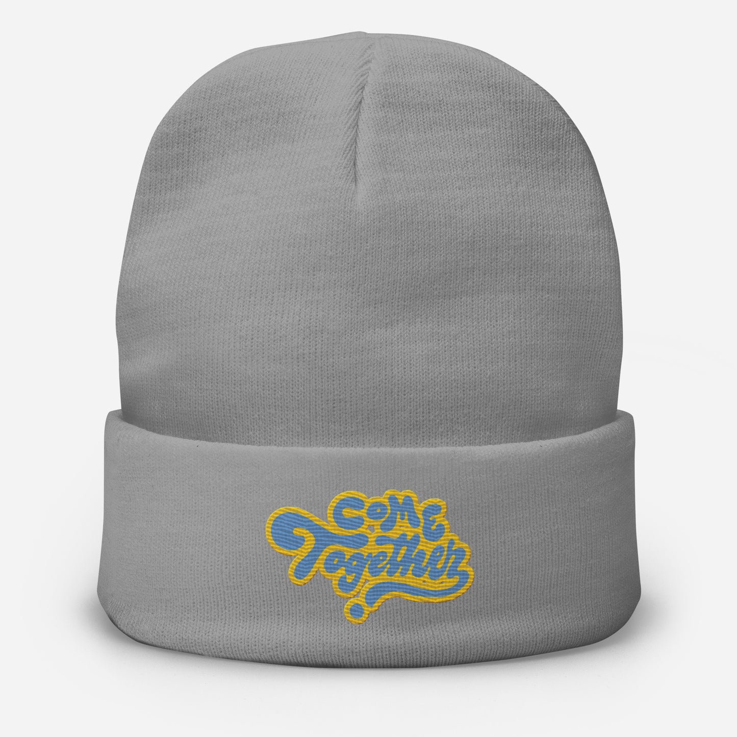 ONE LOVE Come Together ( yellow n blue ) Beanie