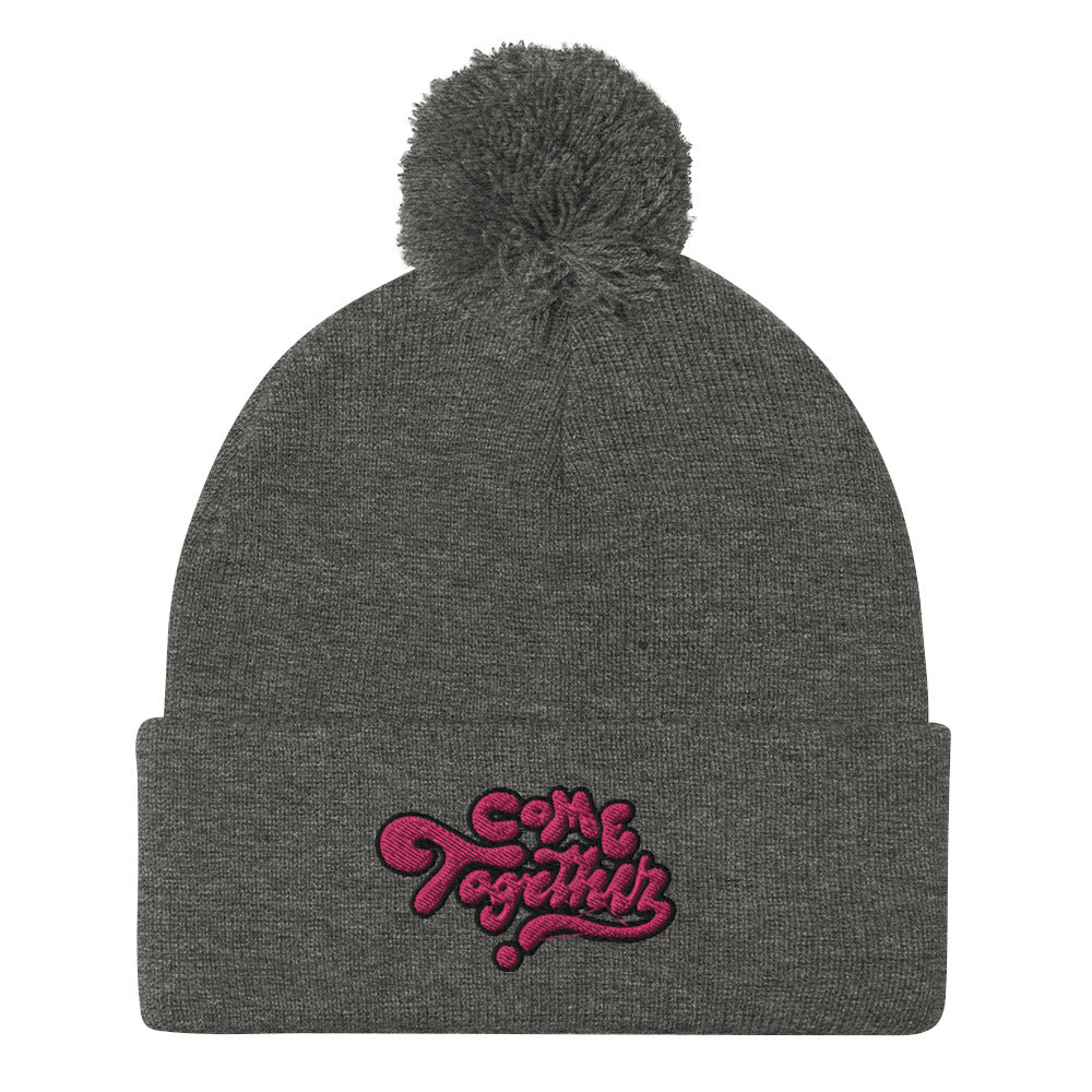 ONE LOVE Come Together Pom-Pom Beanie