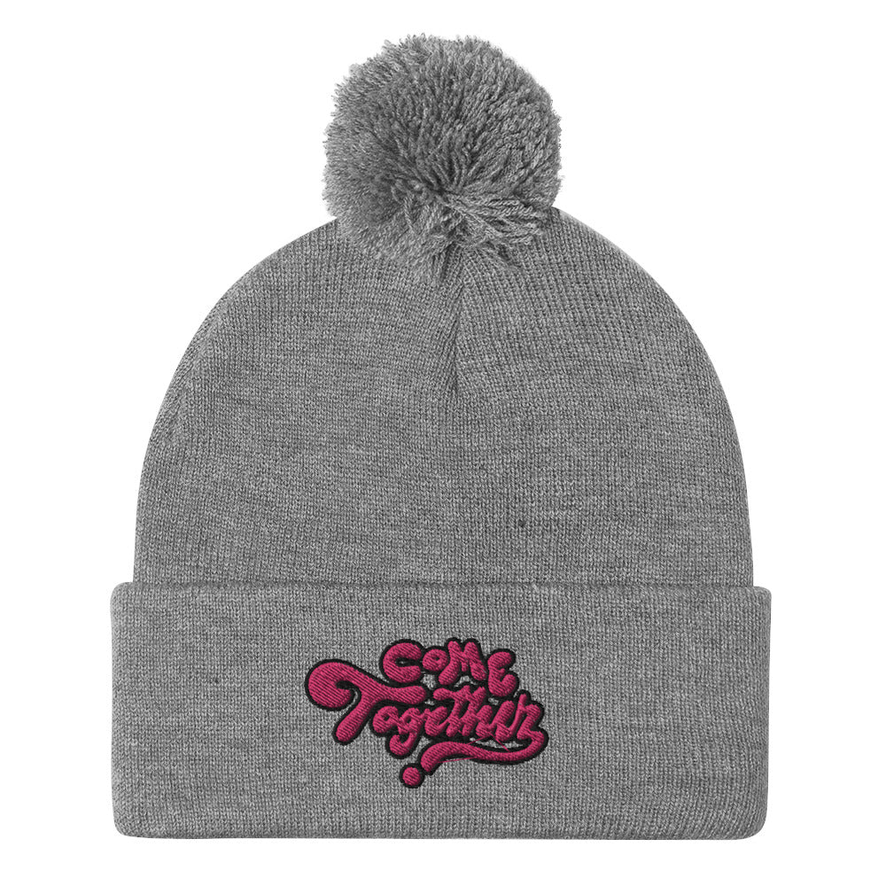 ONE LOVE Come Together Pom-Pom Beanie