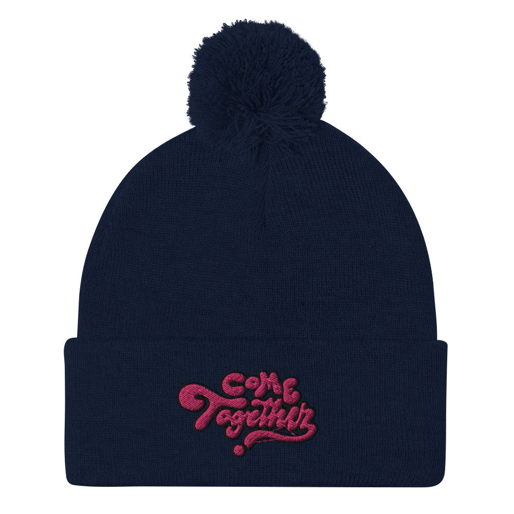 ONE LOVE Come Together Pom-Pom Beanie