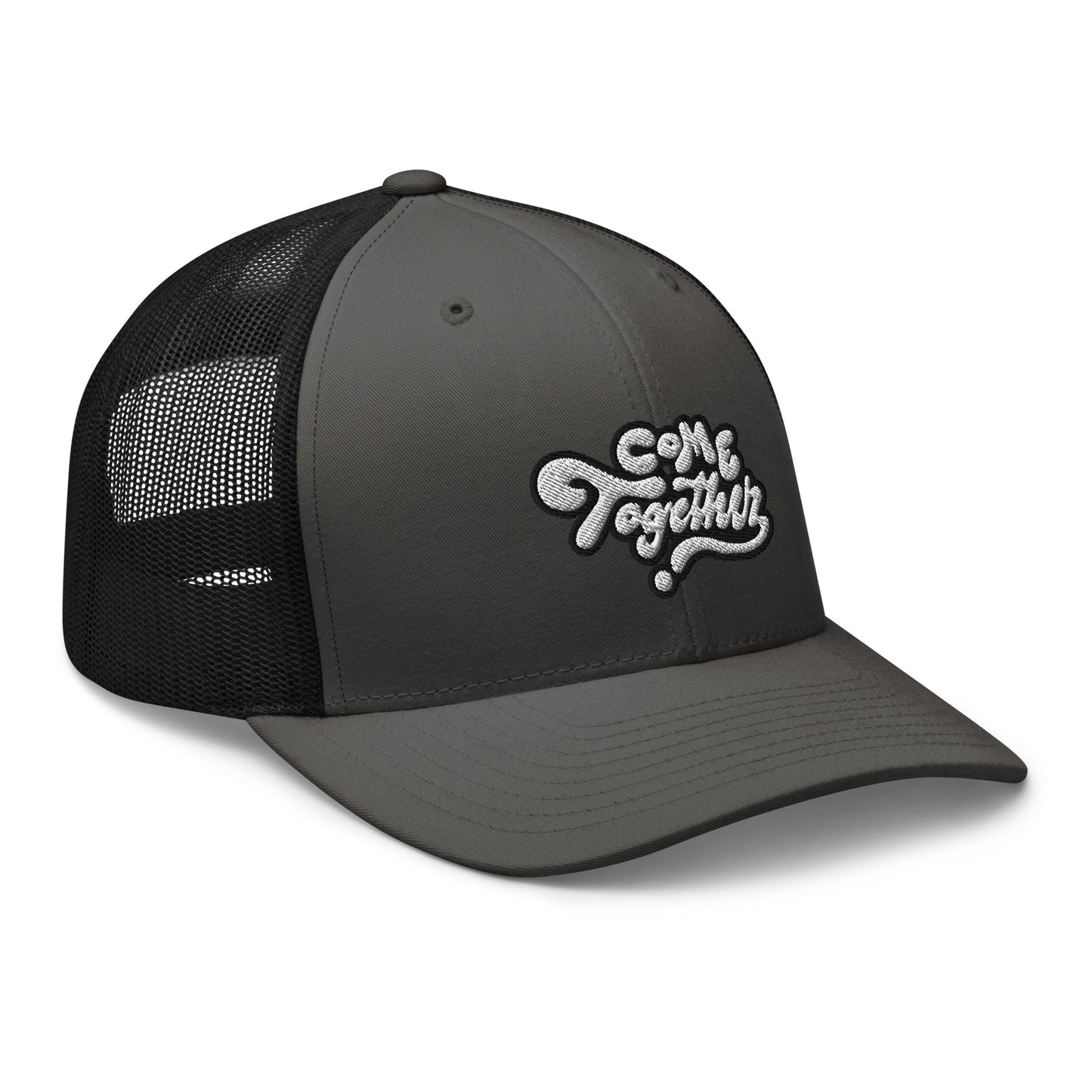 ONE LOVE Come Together ( black n white ) Trucker Cap