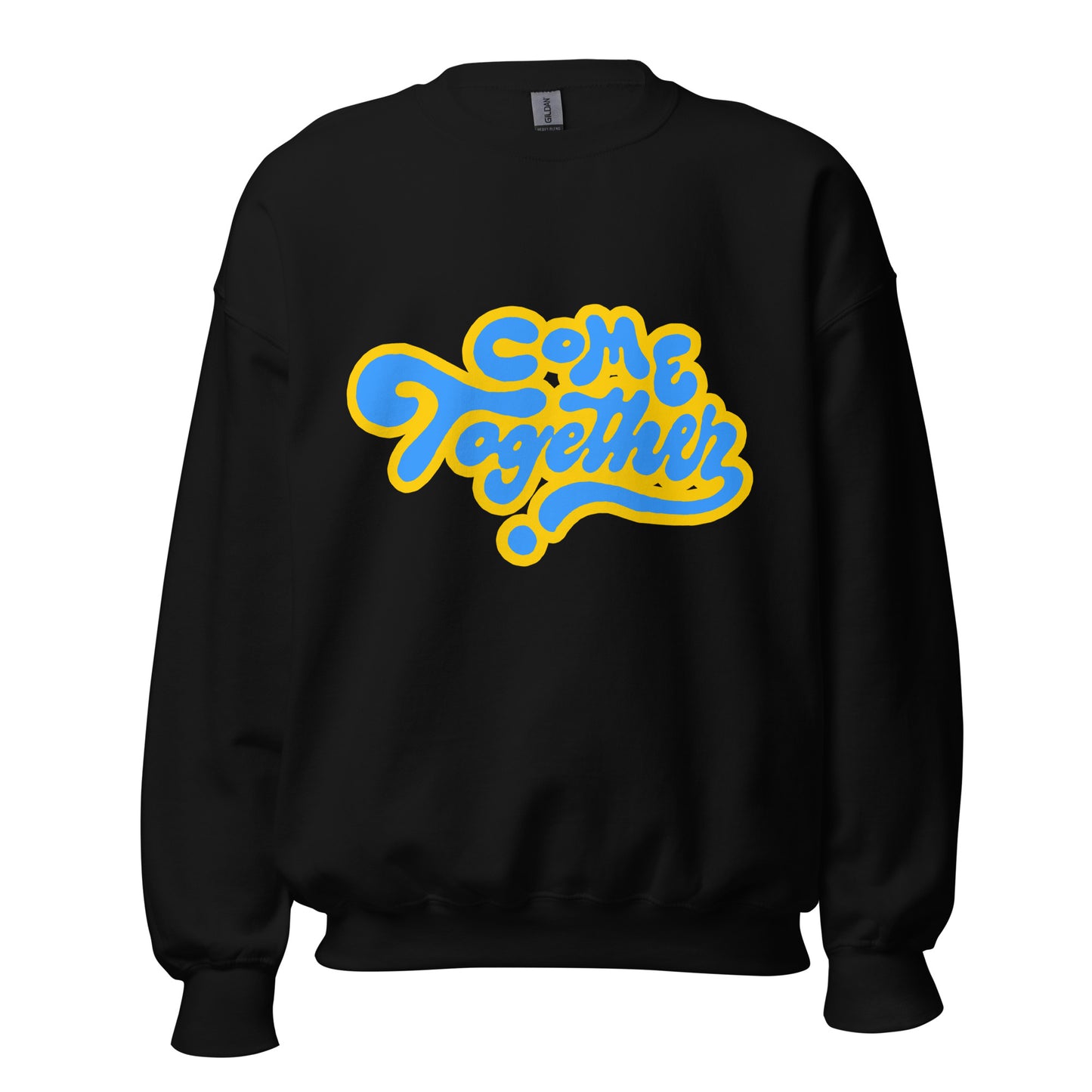 ONE LOVE Come Together ( yellow n blue ) Sweatshirt