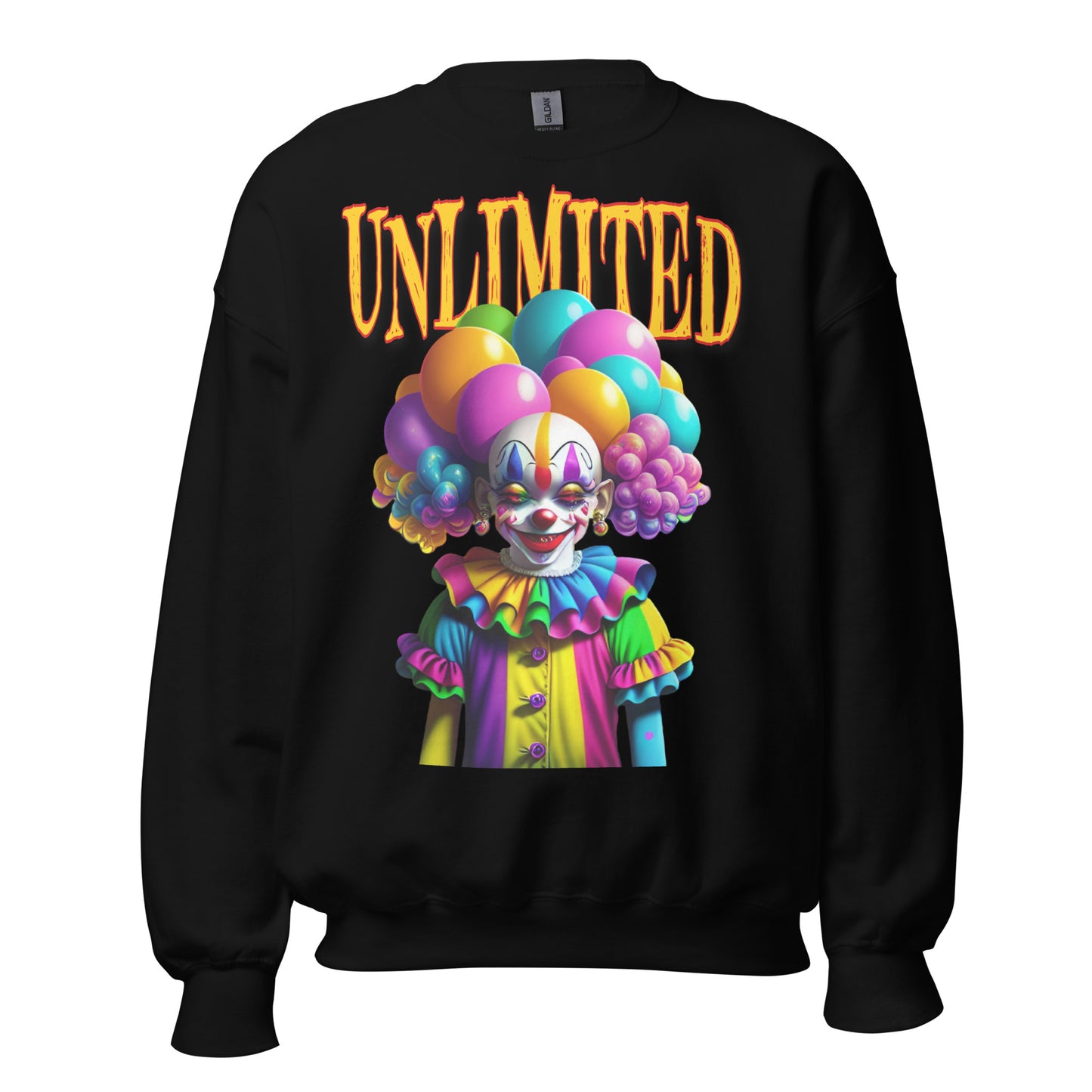 UNLIMITED Scary clown Sweatshirt