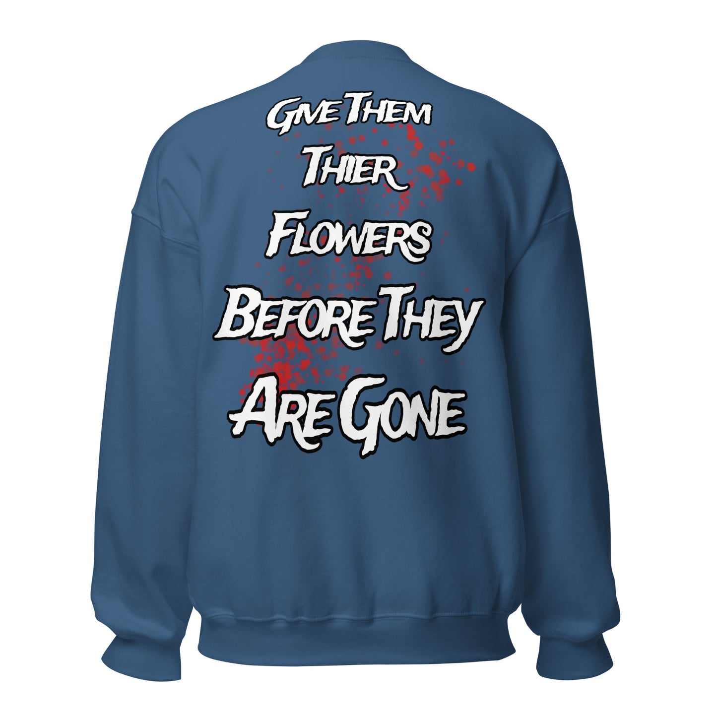 POPULAR LONER skeletons and Roses Sweatshirt