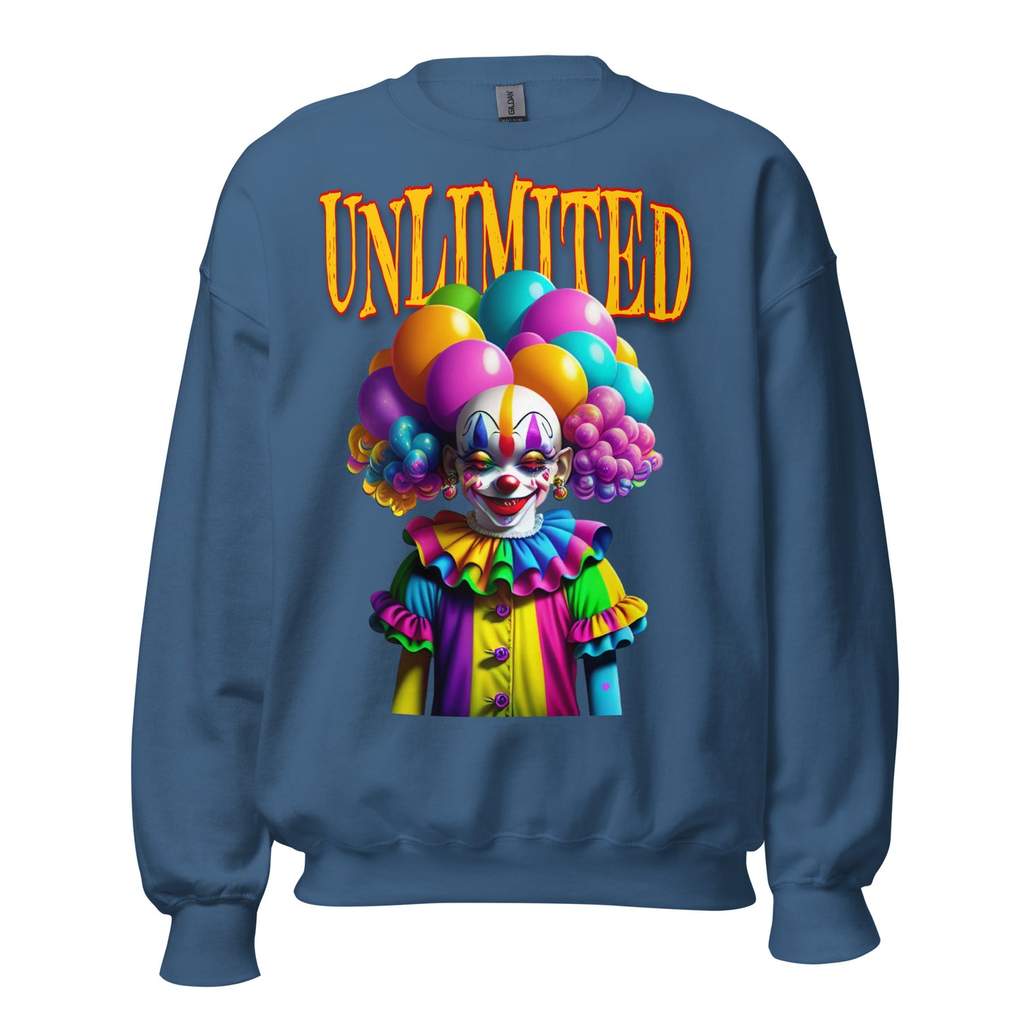 UNLIMITED Scary clown Sweatshirt