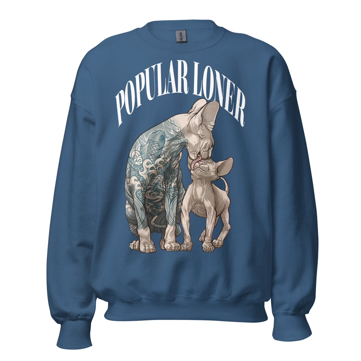 POPULAR LONER sphinx kitten Sweatshirt