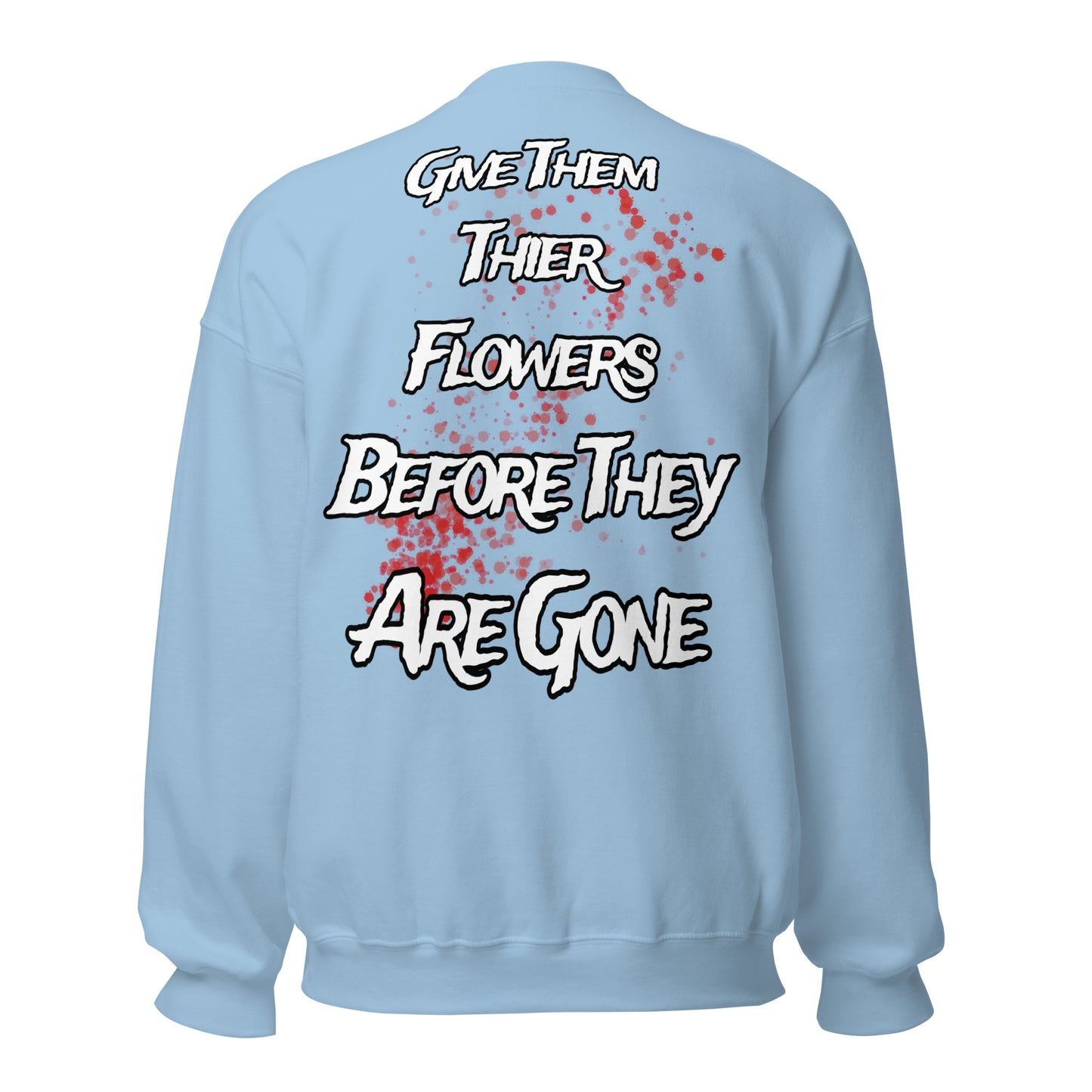 POPULAR LONER skeletons and Roses Sweatshirt