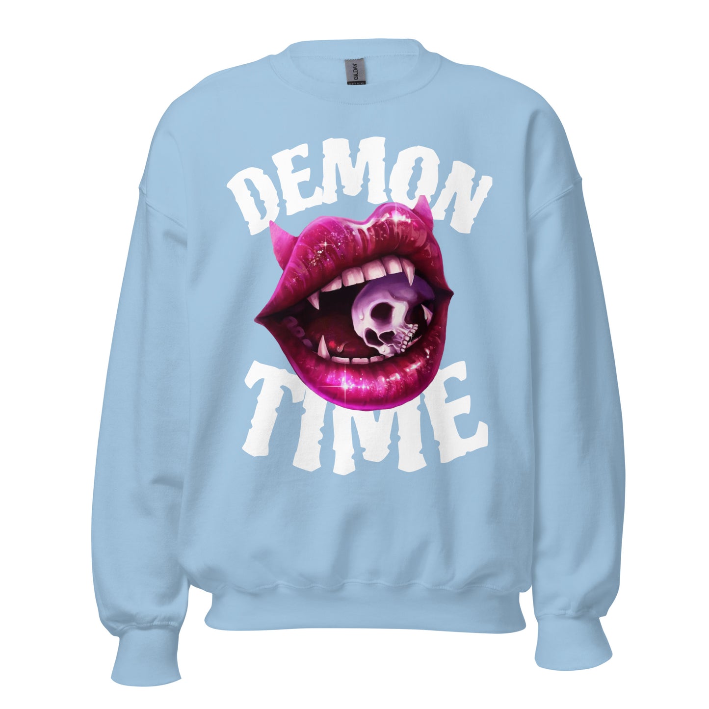 TOXIK Demon Time skull vamp Sweatshirt