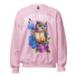 Popular Loner Owl and Flowers Sweatshirt