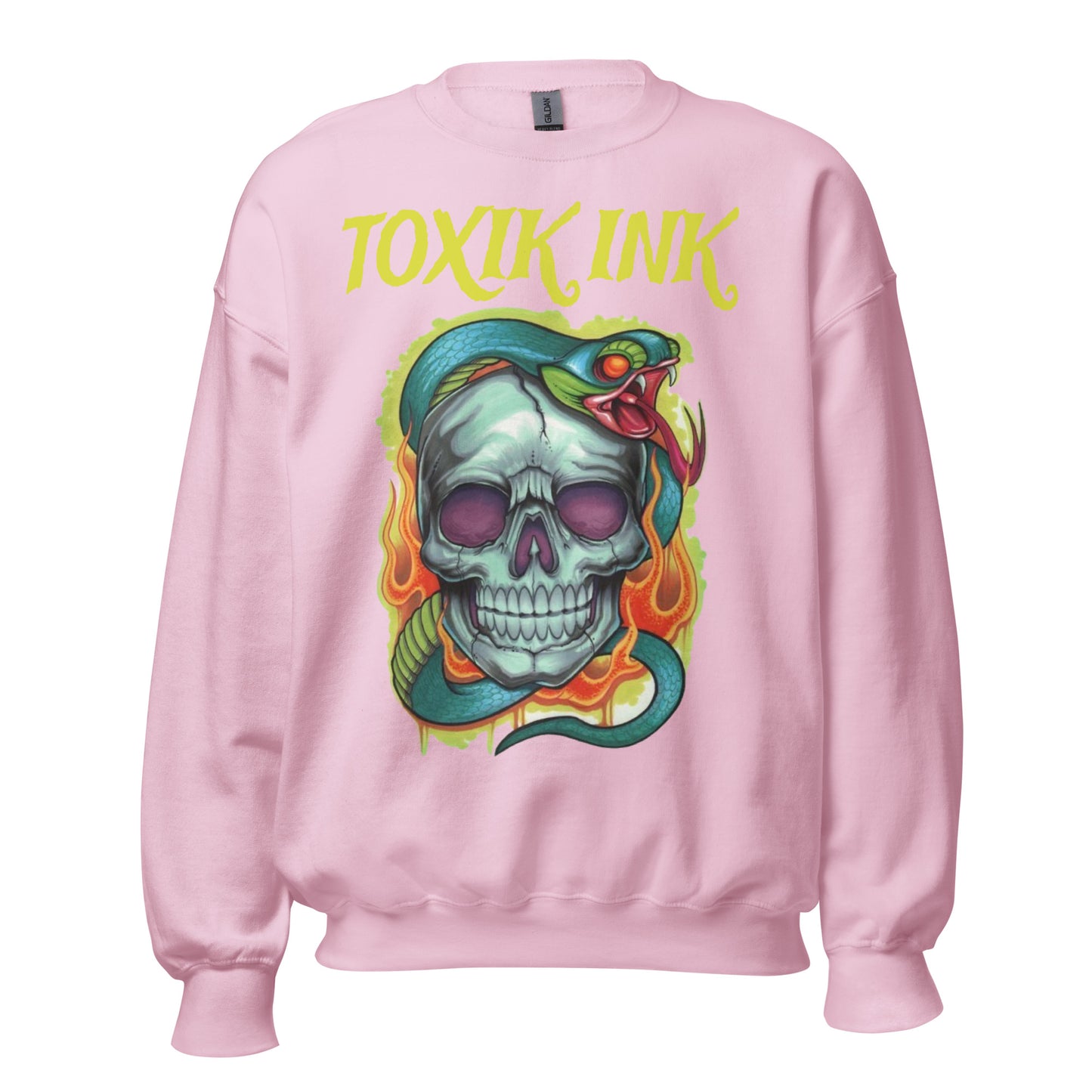 TOXIK INK Snake n skull Sweatshirt