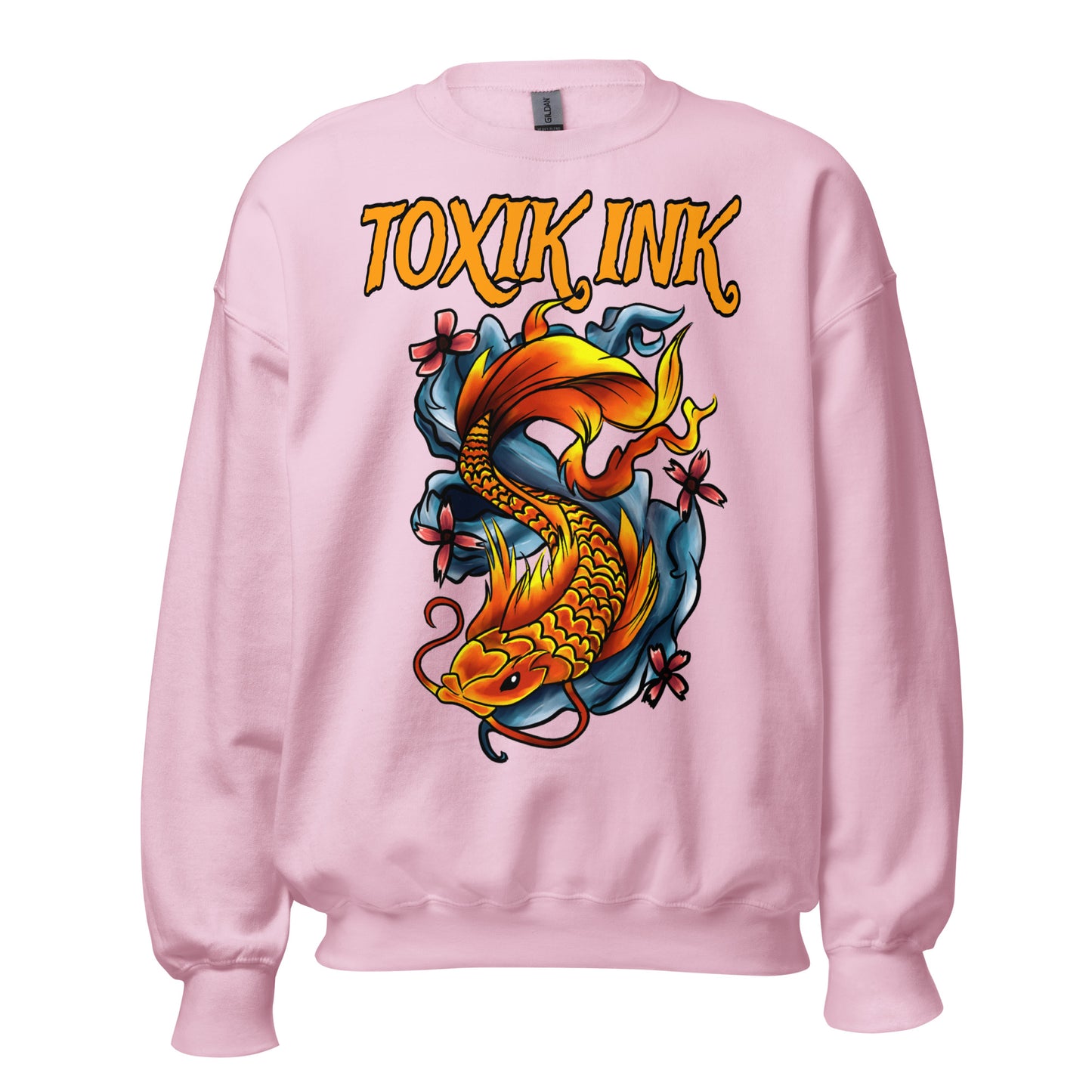 TOXIK INK koi fish Sweatshirt