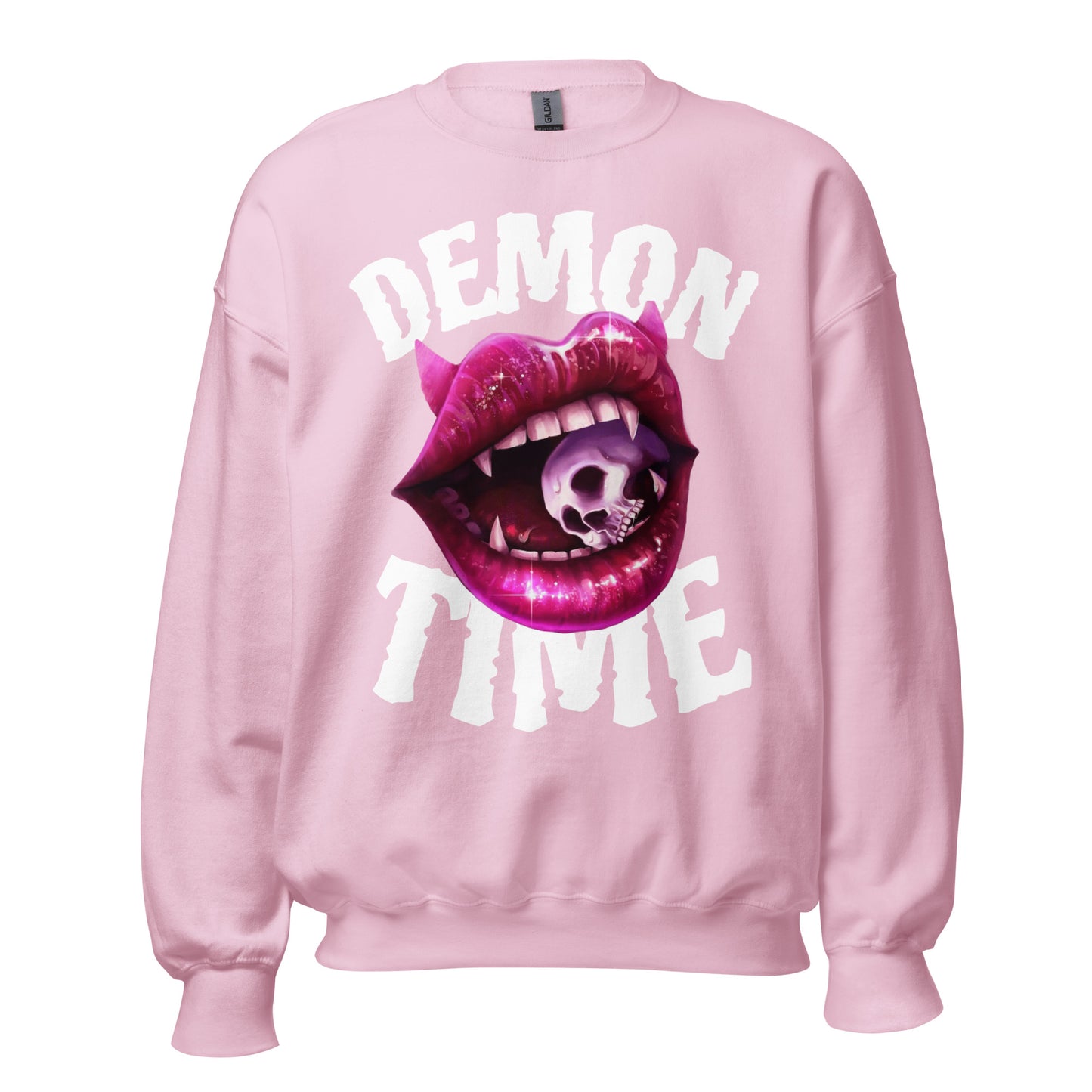 TOXIK Demon Time skull vamp Sweatshirt