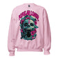 POPULAR LONER skeletons and flowers Sweatshirt