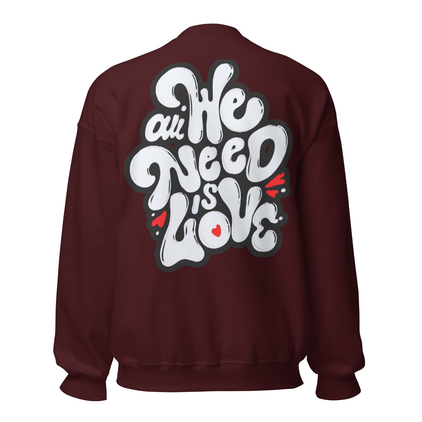 ONE LOVE Come Together ( black n white ) Sweatshirt