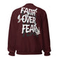 ONE LOVE Faith over Fear dove Sweatshirt