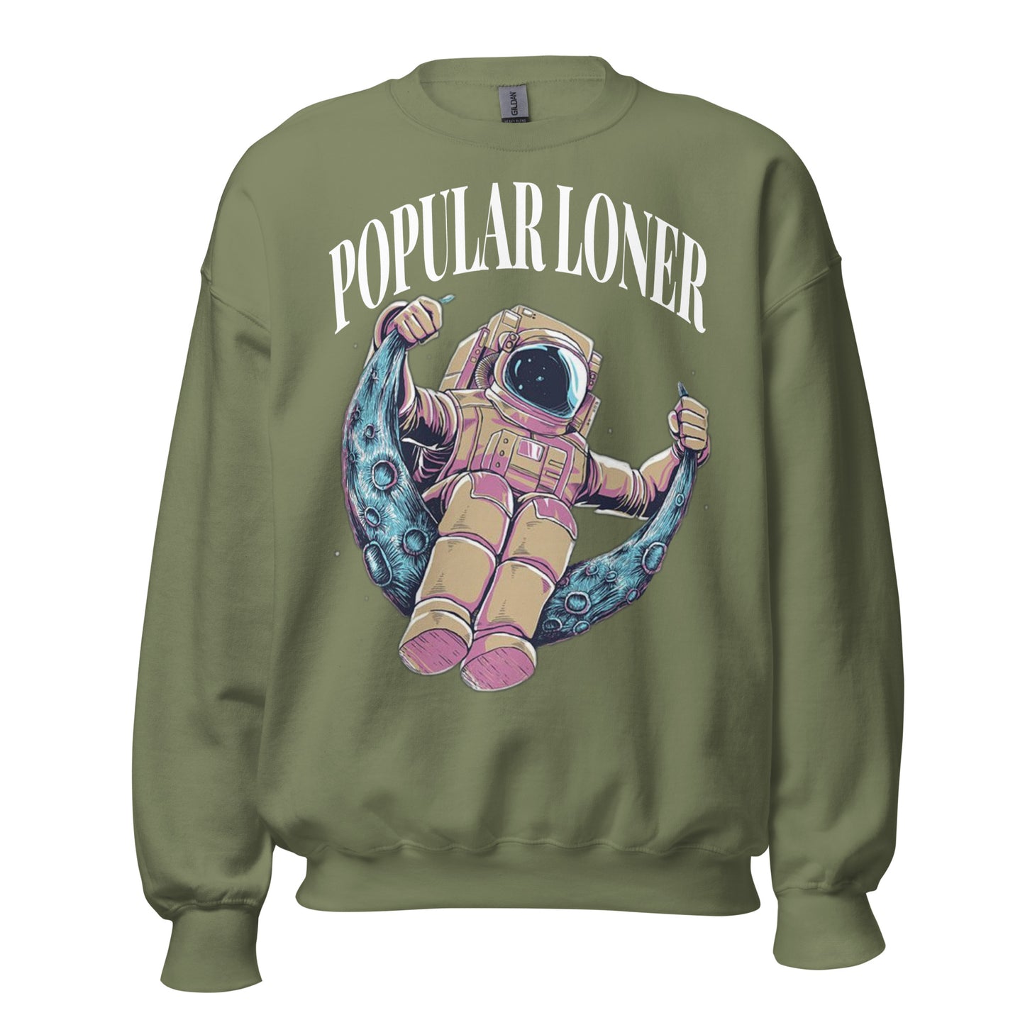 Popular Loner Astronaut on moon Sweatshirt