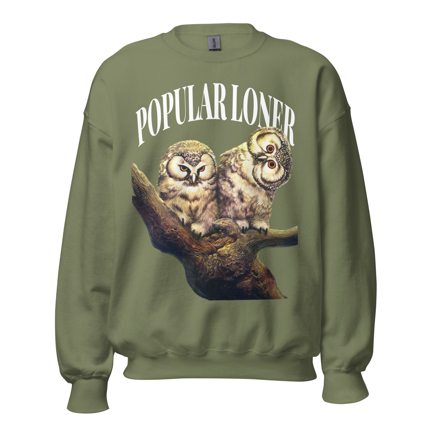 Popular Loner 2 Owls Sweatshirt