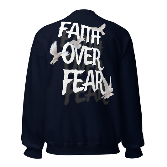 ONE LOVE Faith over Fear dove Sweatshirt