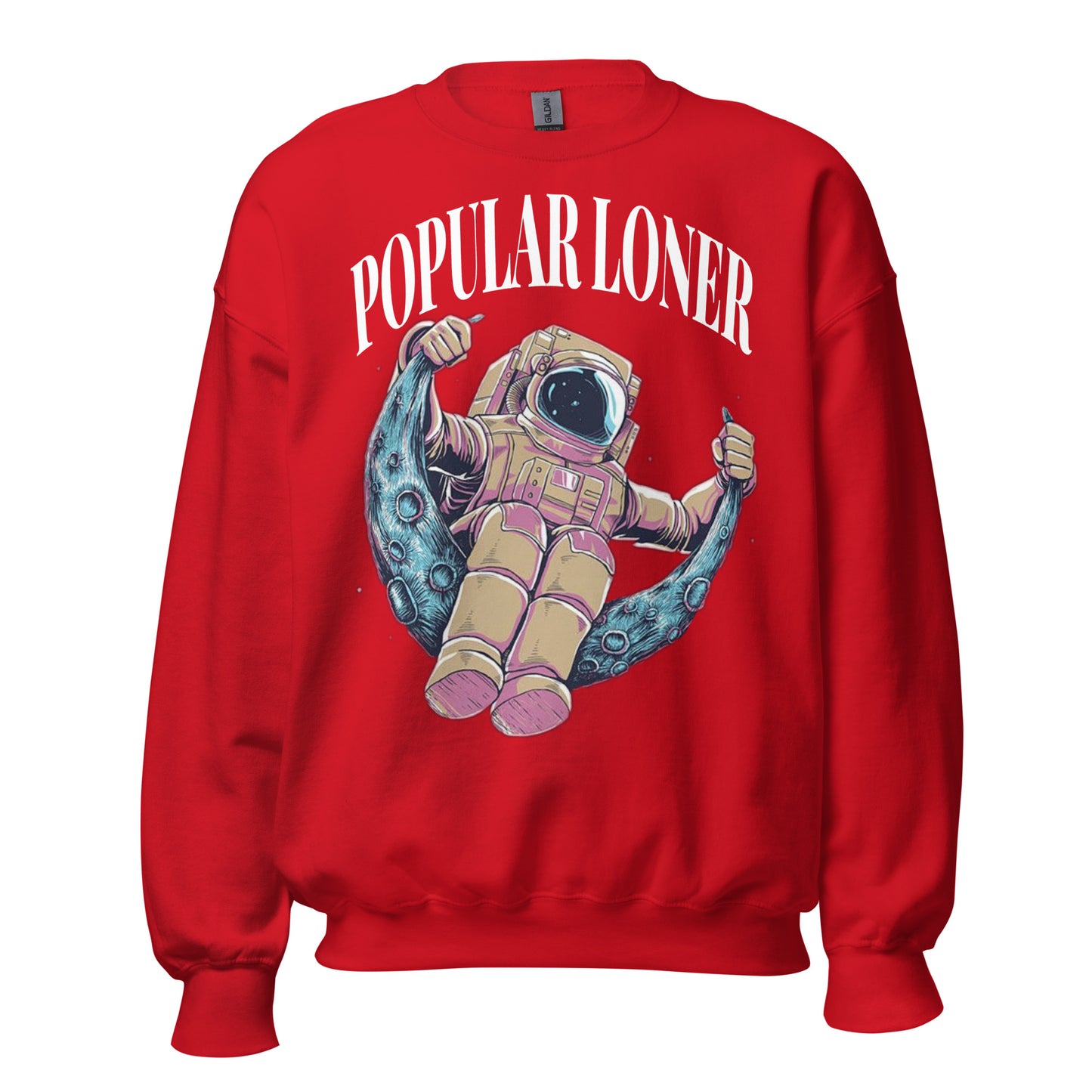 Popular Loner Astronaut on moon Sweatshirt