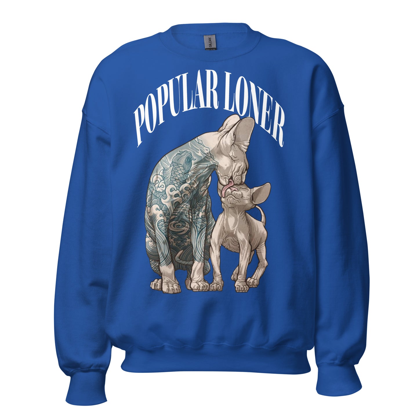 POPULAR LONER sphinx kitten Sweatshirt